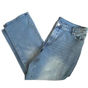 Sonoma Goods For Life Bootcut Blue Jeans Curvy High Rise Stretch Plus Size 18W